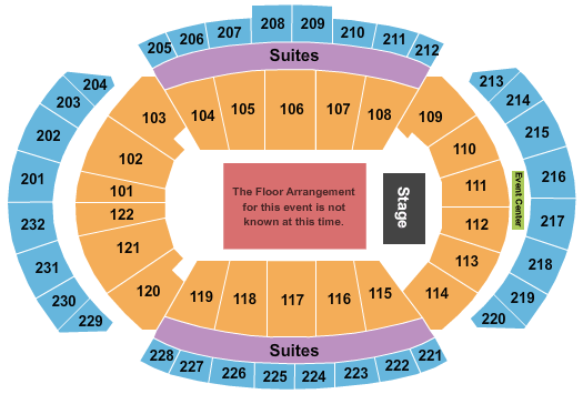 T-Mobile Center Disney On Ice Seating Chart