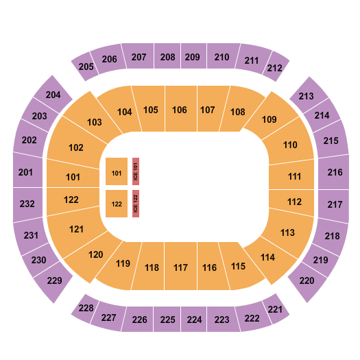 T-Mobile Center Disney On Ice Seating Chart